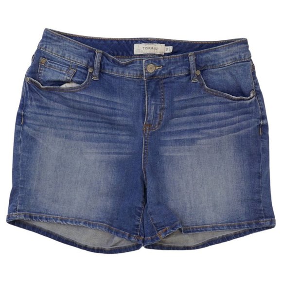 Torrid Women's Denim Jean Short - Picture 1 of 9